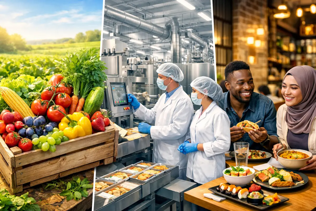 La Guía Completa de la Industria de Alimentos y Bebidas en 2025